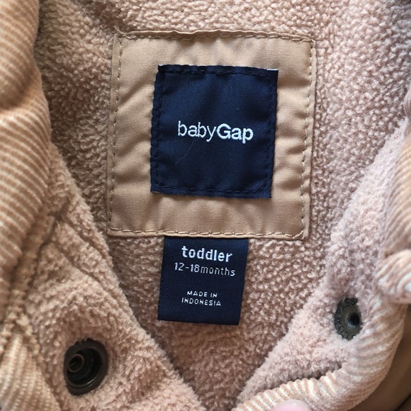 babyGAP khaki jacket. - Picture 3 of 4